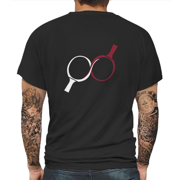 Pongfinity Ping Pong Mens Back Print T-shirt