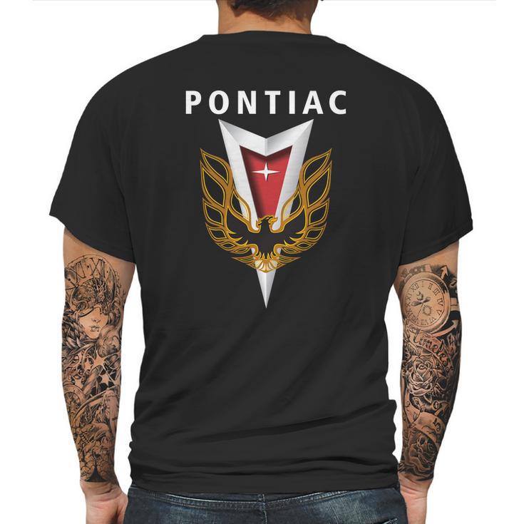 Pontiac Trans Am  Firebird Logo Mens Back Print T-shirt