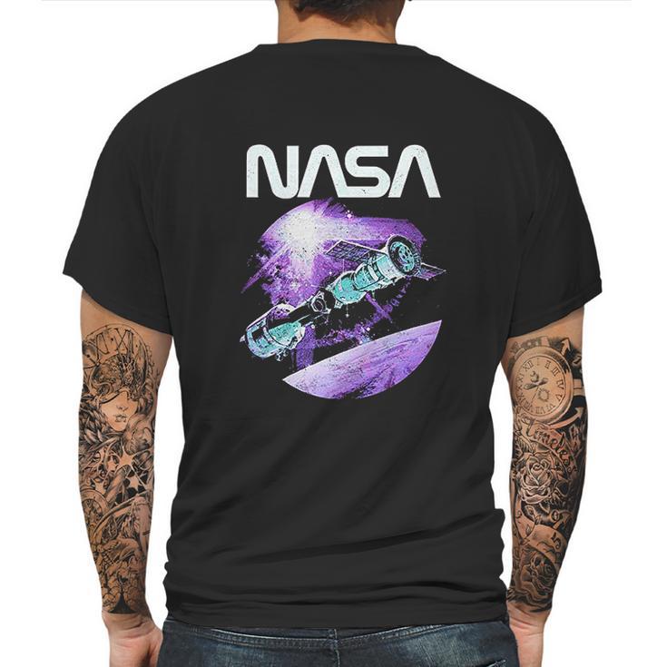 Popfunk Nasa Space Station Mens Back Print T-shirt