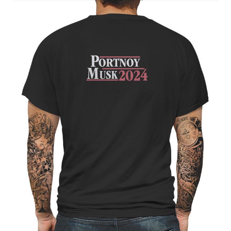 Portnoy Musk 2024 Mens Back Print T-shirt