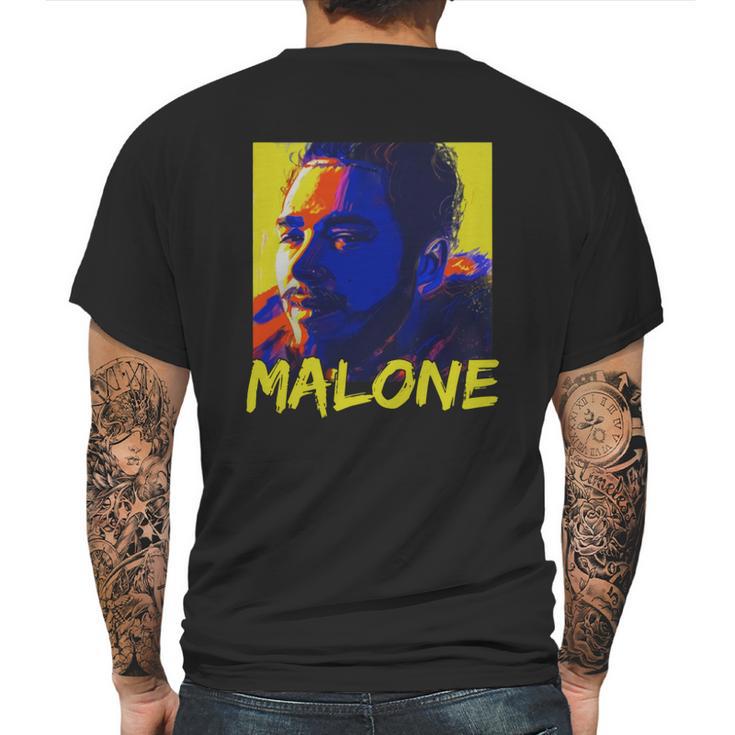 Post Malone Painting Mens Back Print T-shirt