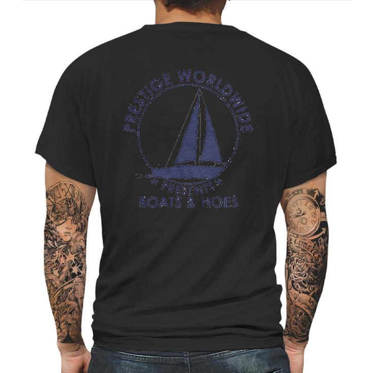 Prestige Worldwide Boats And Hoes Graphic Mens Back Print T-shirt