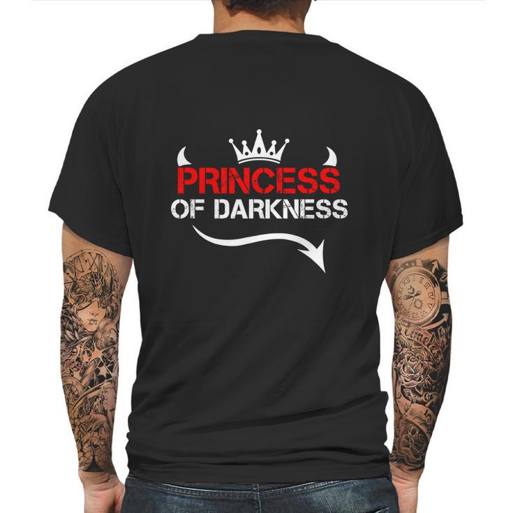 Princess Of Darkness Halloween For Daddys Girl Shirt Mens Back Print T-shirt