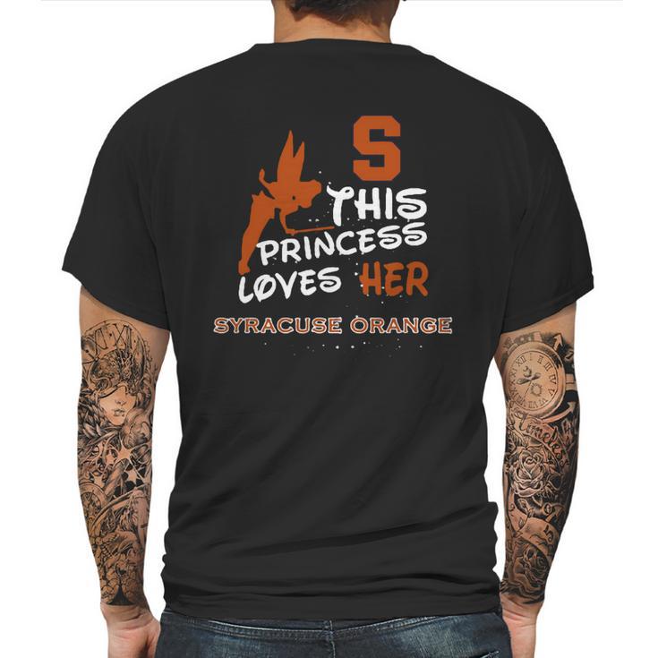 This Princess Loves Her Syracuse Orange Mens Back Print T-shirt