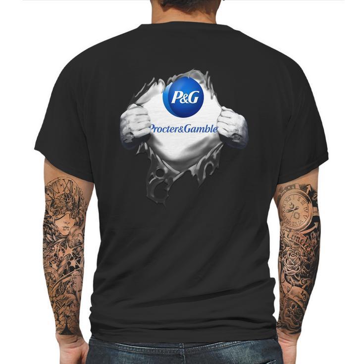 Procter Gamble Mens Back Print T-shirt