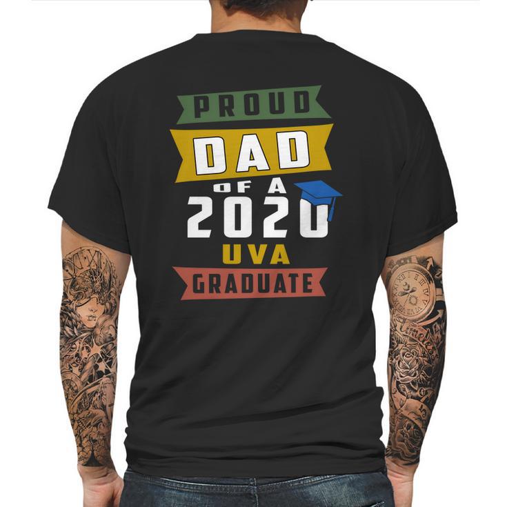 Proud Dad Of A 2020 Uva University Of Virginia Graduate Mens Back Print T-shirt