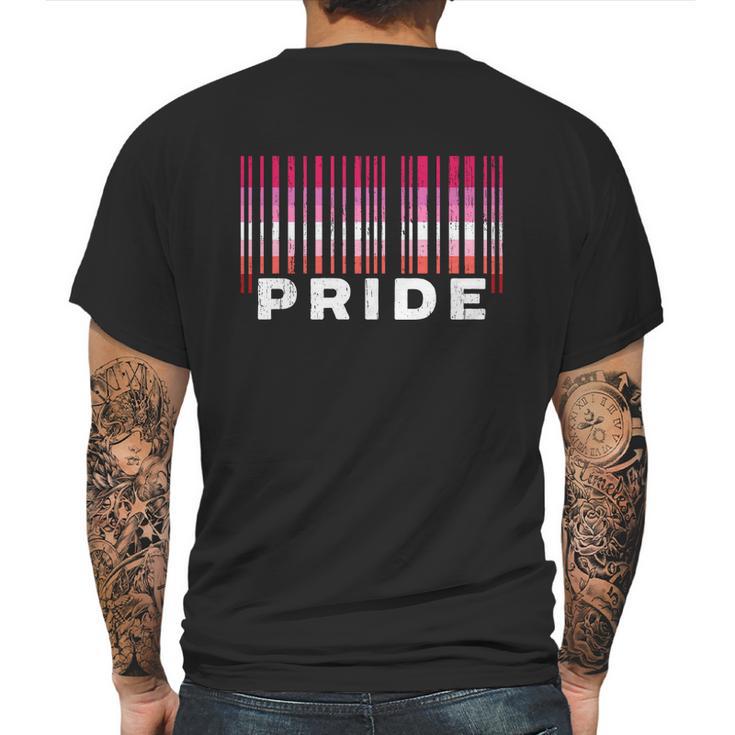 Proud Lesbian Lgbtq Member Sexual Diversity Pride Parade Meaningful Gift Mens Back Print T-shirt