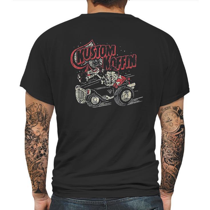 Psychobilly Horror Punk Rock  Hot Rod Gasser Mens Back Print T-shirt