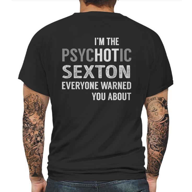 Psychotic Sexton Job Shirts Mens Back Print T-shirt