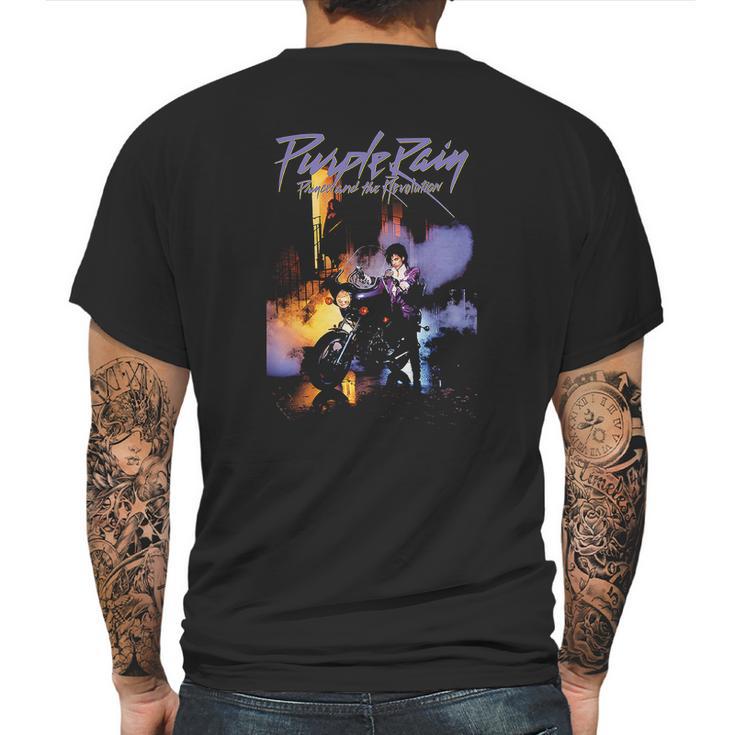 Purple Rain Prince And The Revolution Shirt Mens Back Print T-shirt