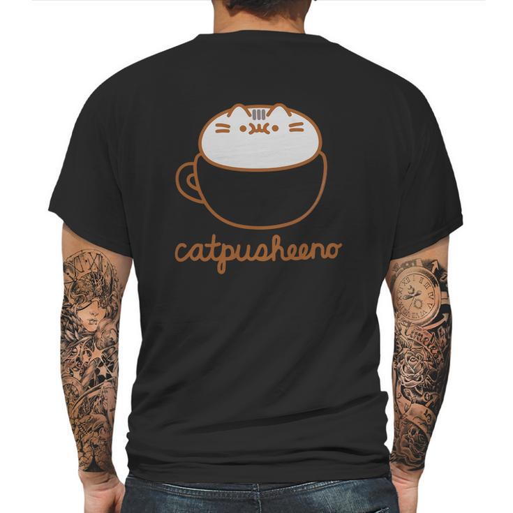 Pusheen Catpusheeno Mens Back Print T-shirt