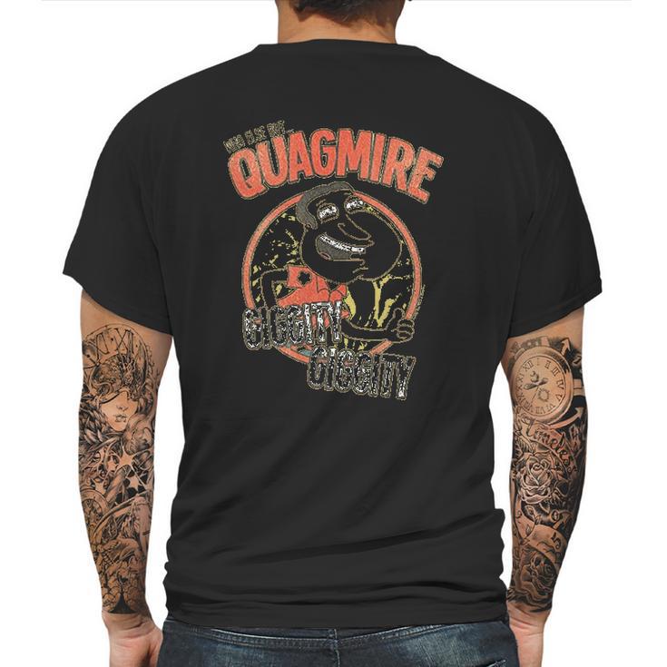 Qaugmire Giggity Mens Back Print T-shirt