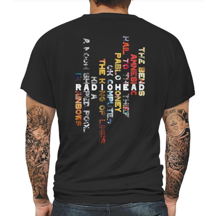 Radiohead Shirt Hoodie Tank Top Mens Back Print T-shirt