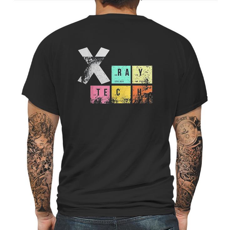 Radiology Xray Technologist Periodic Elements Table Mens Back Print T-shirt