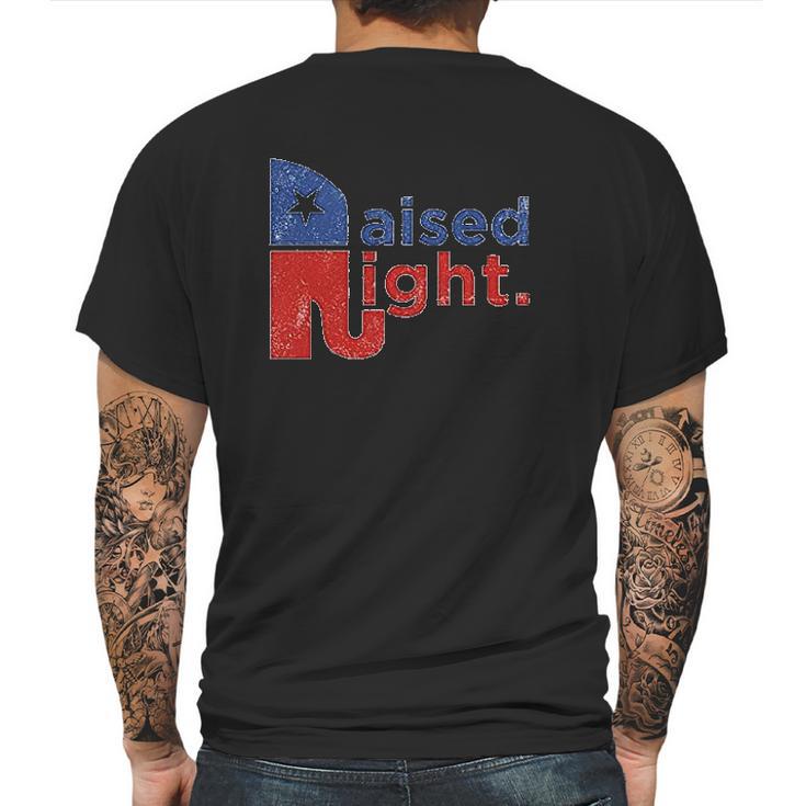 Raised Right Mens Back Print T-shirt