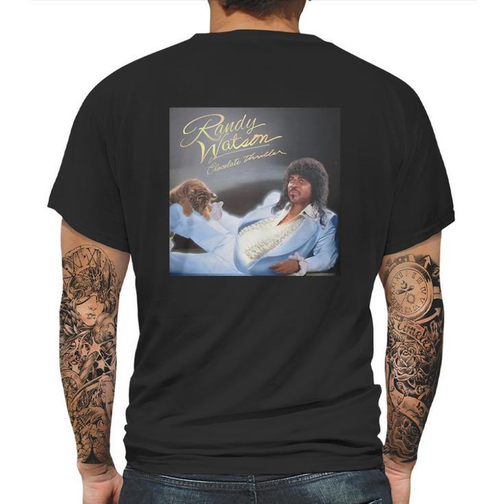 Randy Watson Chocolate Thriller Shirth Mens Back Print T-shirt