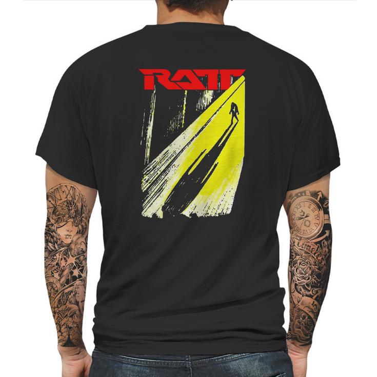 Ratt T-Shirt Mens Back Print T-shirt