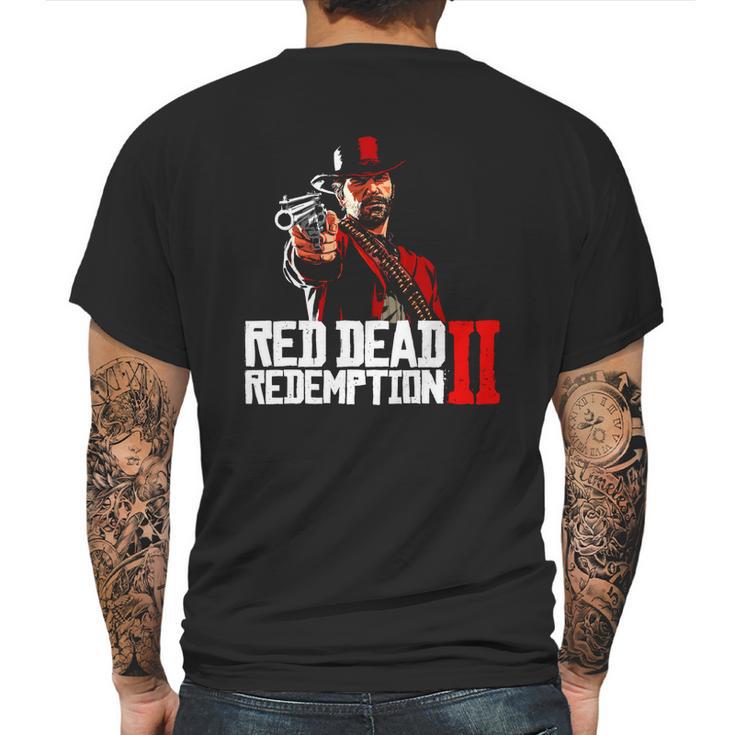 Red Dead Redemption 2 Mens Back Print T-shirt