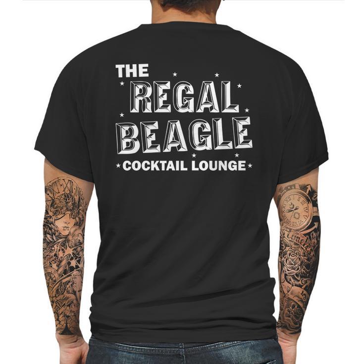 The Regal Beagle Cocktail Lounge Mens Back Print T-shirt