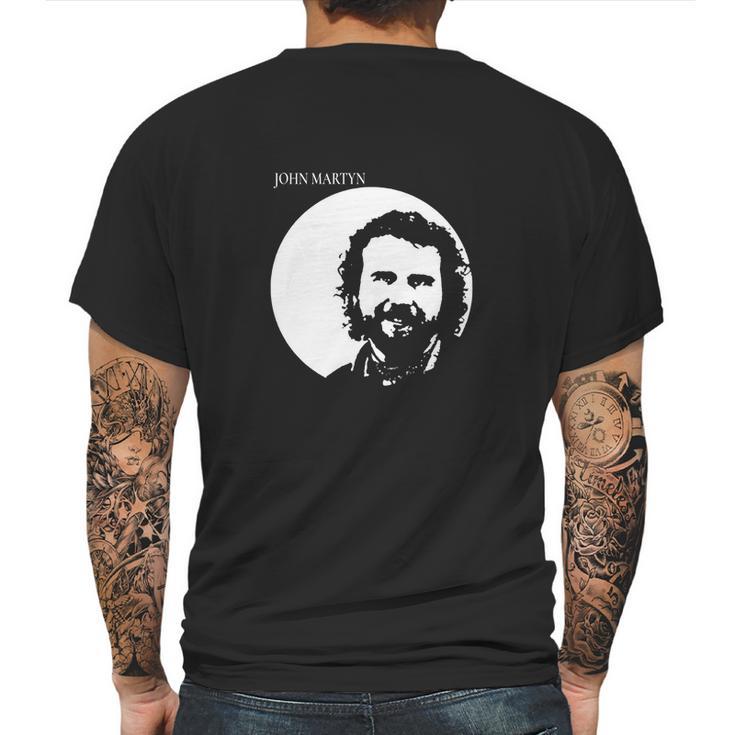 Retro Graphic John Martyn Art Mens Back Print T-shirt