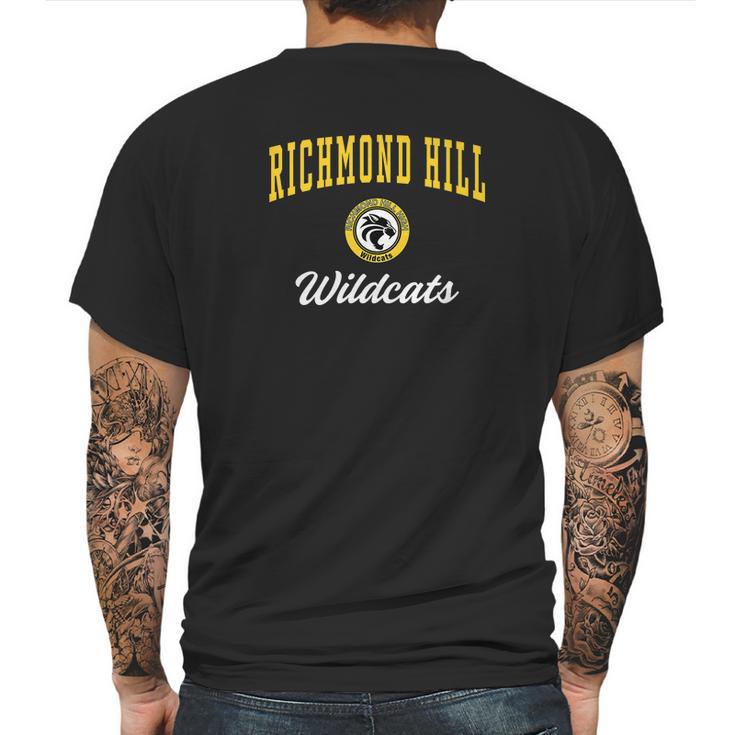 Richmond Hill High School Wildcats  C3 Mens Back Print T-shirt