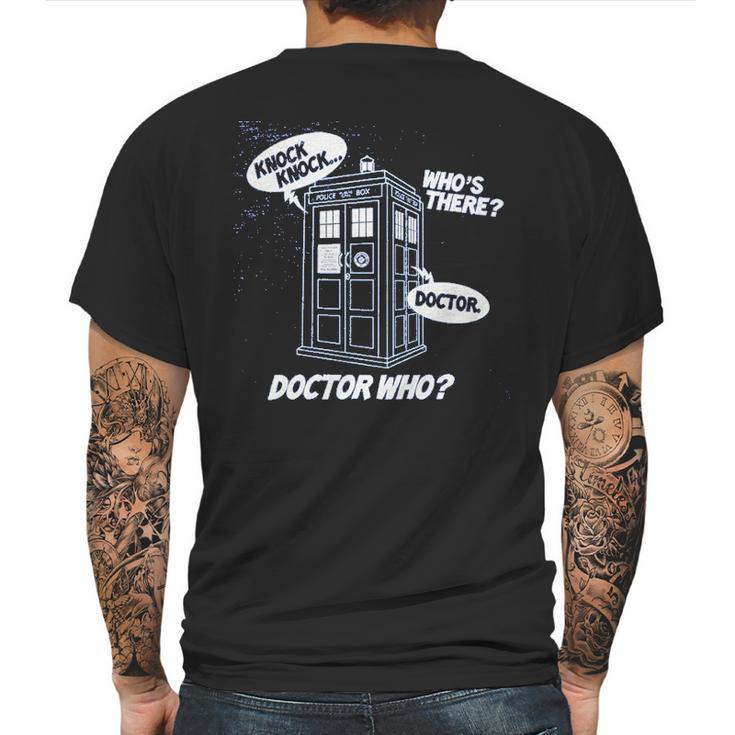 Ripple Junction Doctor Who Knock Mens Back Print T-shirt