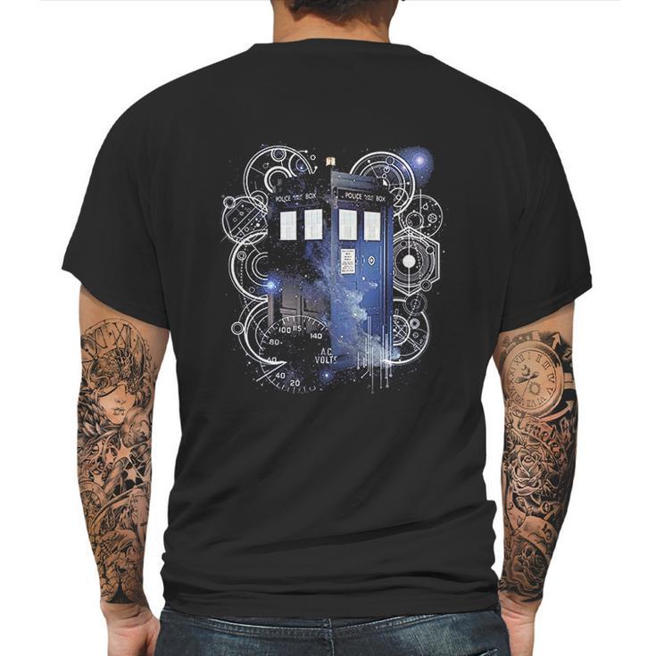 Ripple Junction Doctor Who Tardis Space Tech Mens Back Print T-shirt