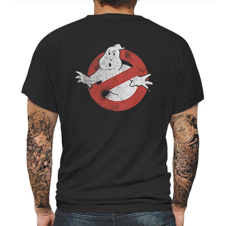 Ripple Junction Ghostbusters Distressed No Ghost No Type Mens Back Print T-shirt