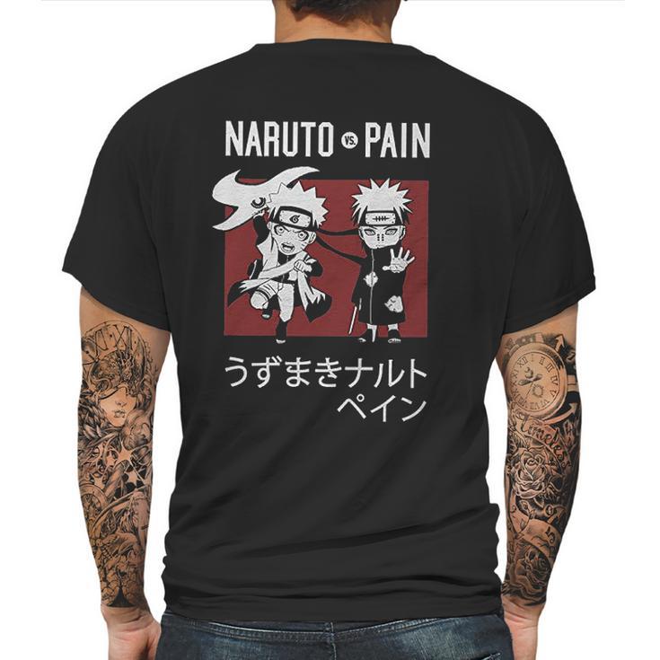 Ripple Junction Naruto Shippuden Naruto Vs Pain Mens Back Print T-shirt