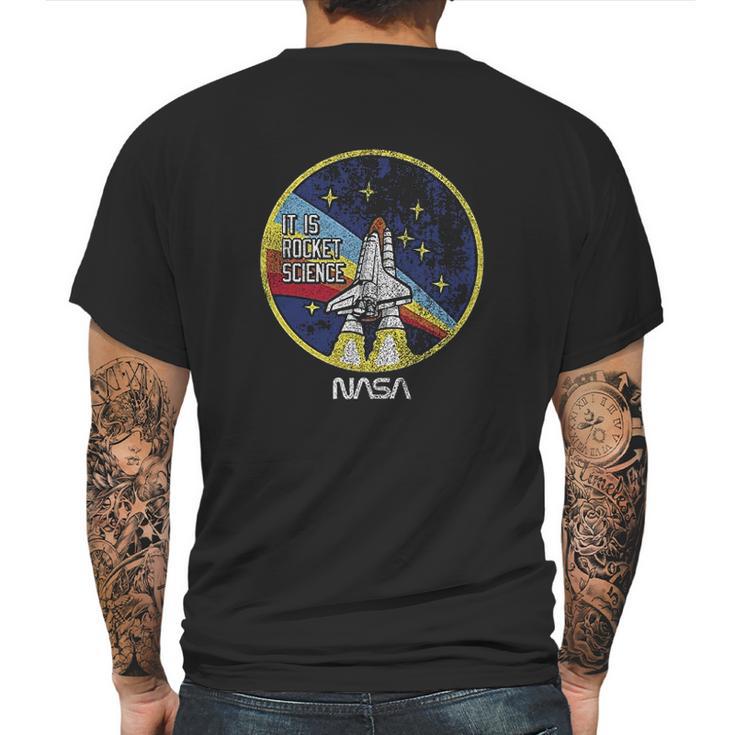 Ripple Junction Nasa Adult Mens Back Print T-shirt