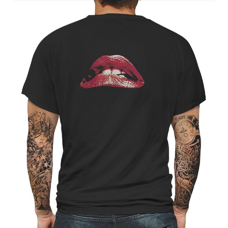 Rocky Horror Picture Show Classic Lips Juniors Mens Back Print T-shirt