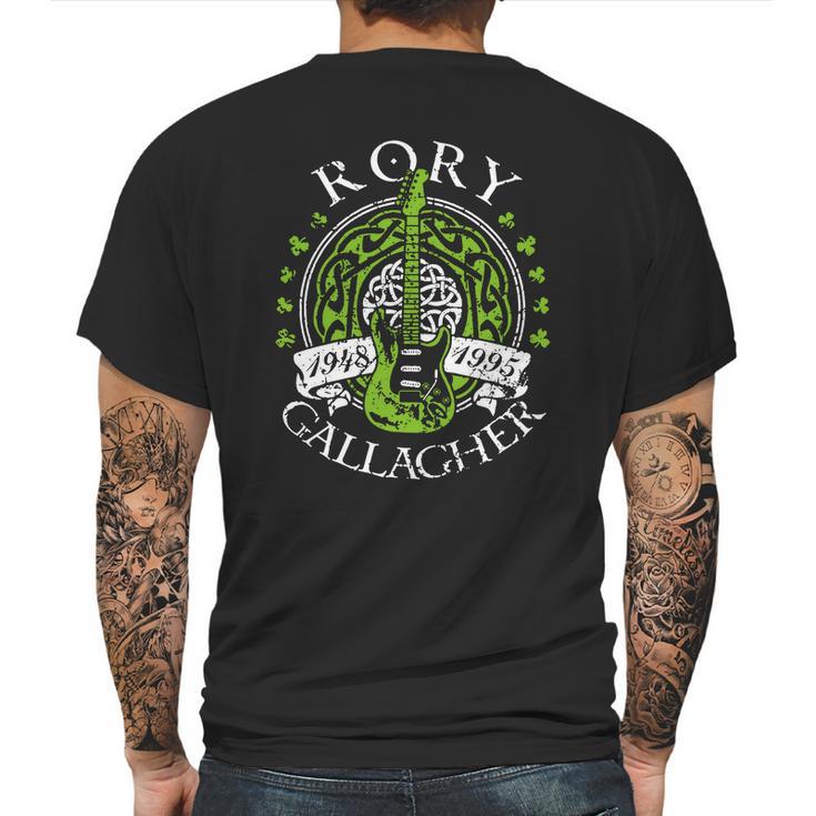 Rory Gallagher 1948 - 1995 T-Shirt Mens Back Print T-shirt