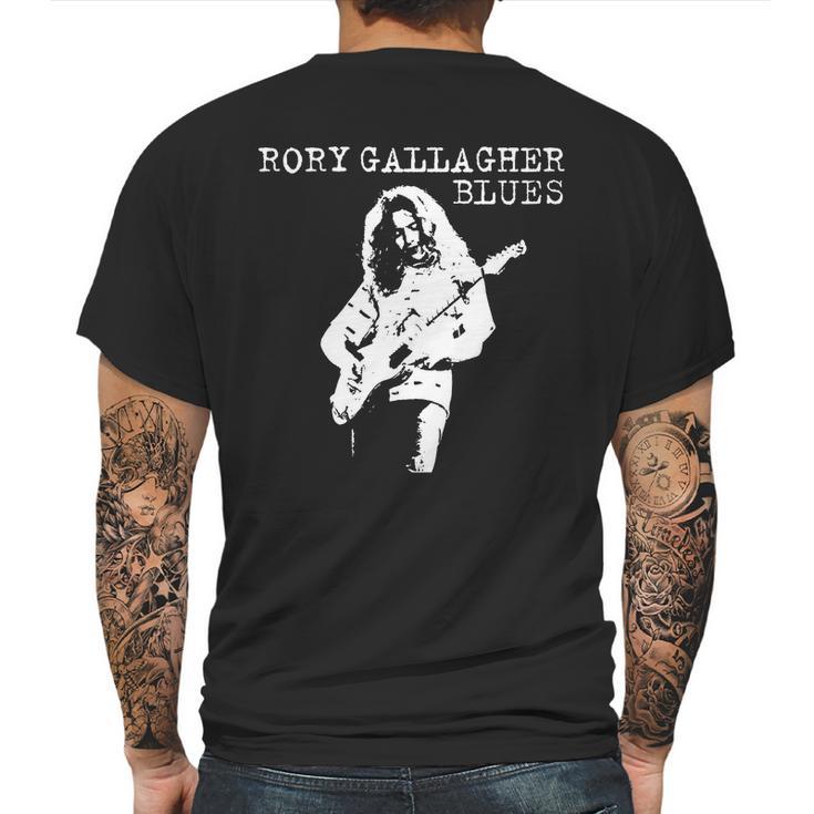 Rory Gallagher Blues Mens Back Print T-shirt