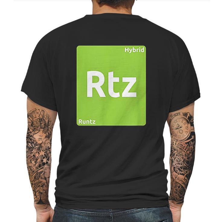 Runtz Hybrid Cannabis Strain Periodic Table Mens Back Print T-shirt