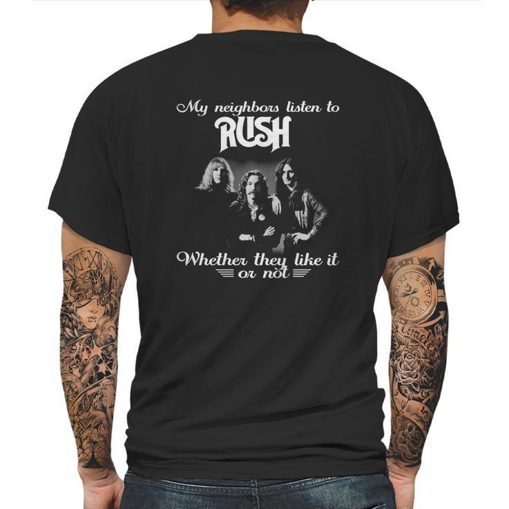 Rush - T-Shirt Mens Back Print T-shirt