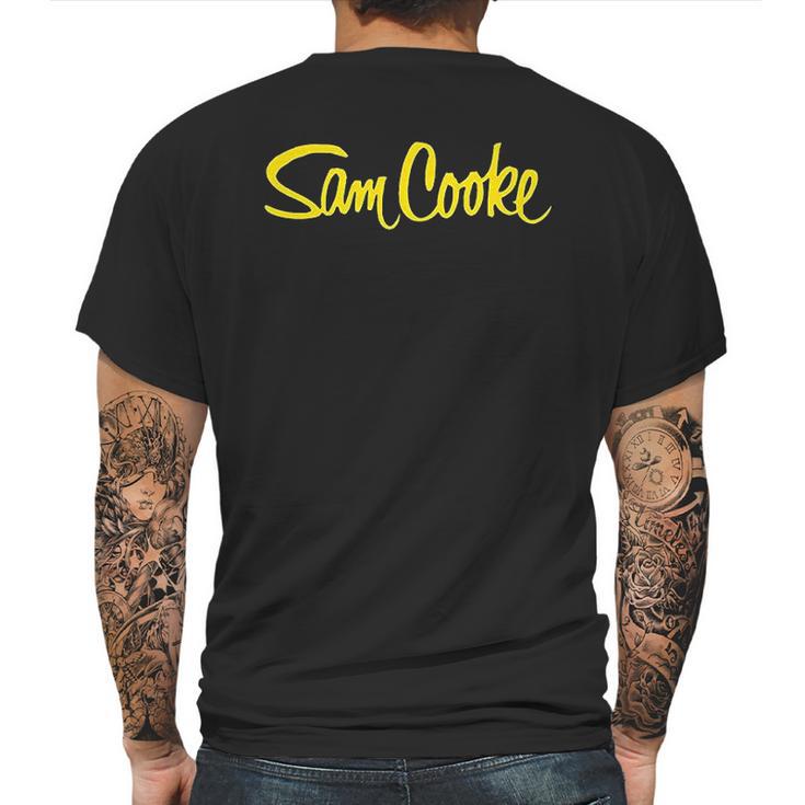 Sam Cooke   Print Design Mens Back Print T-shirt