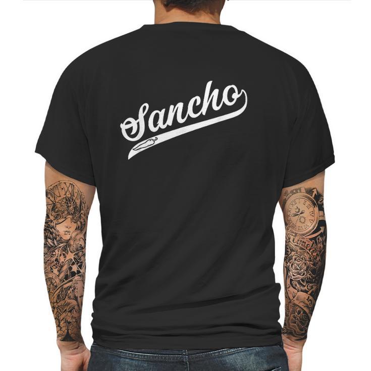 Sancho Classic Mens Back Print T-shirt