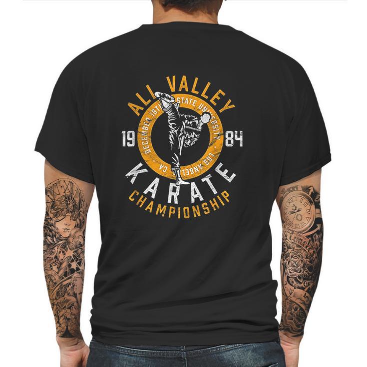 School All Valley Karate Championship Mens Back Print T-shirt