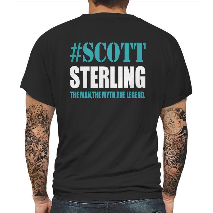 Scott Sterling The Man The Myth The Legend Mens Back Print T-shirt