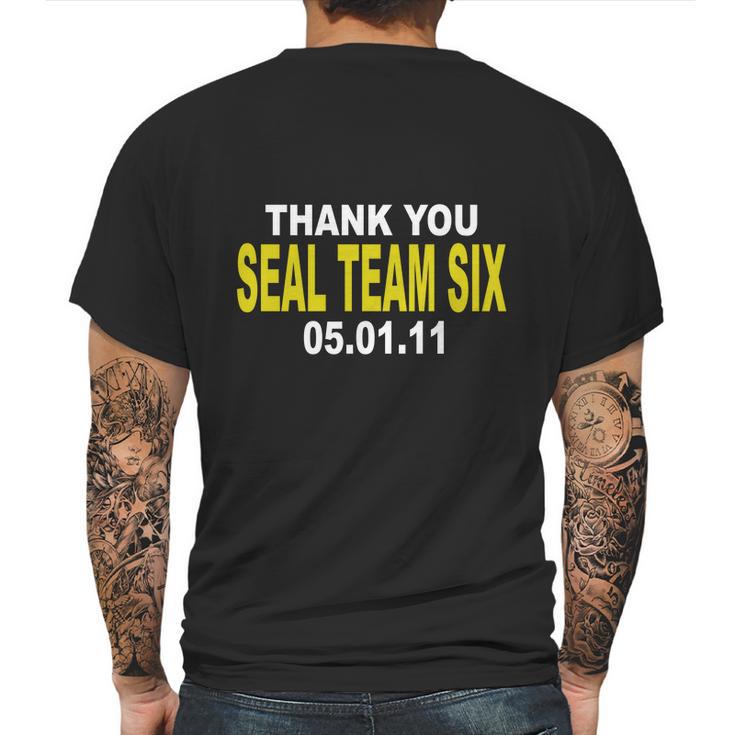 Seal Team Six Navy Mens Back Print T-shirt