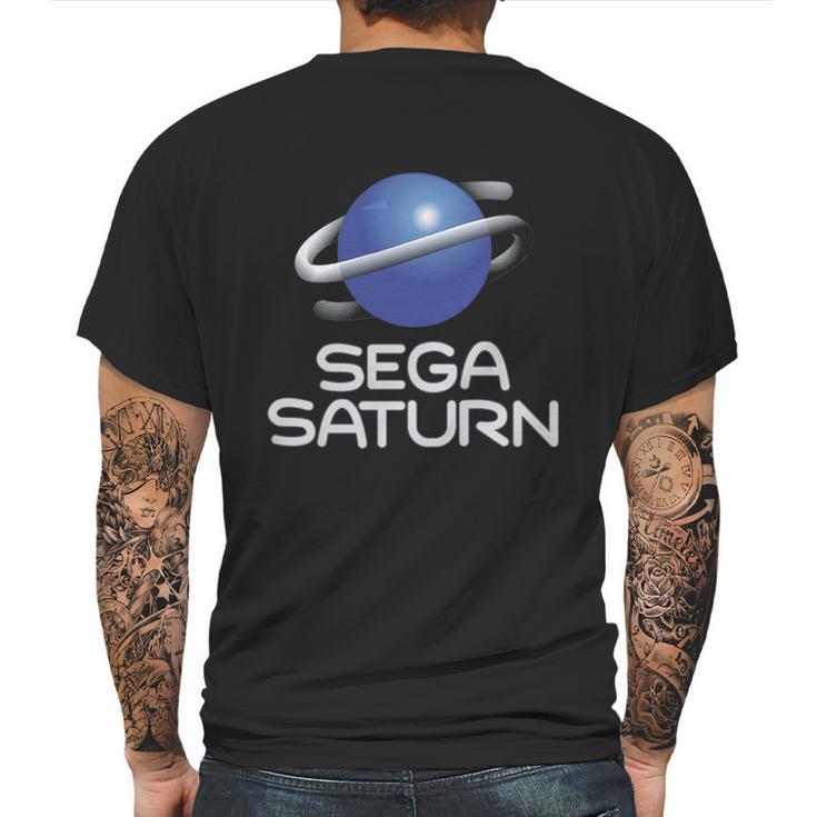 Sega Saturn Mens Back Print T-shirt