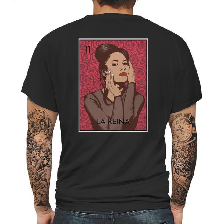 Selena Quintanilla La Reina Mens Back Print T-shirt