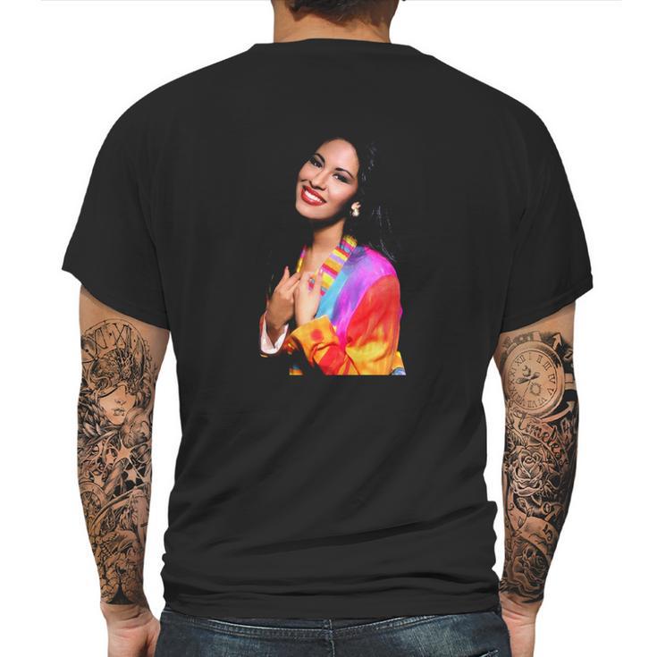 Selena Quintanilla Lover Mens Back Print T-shirt