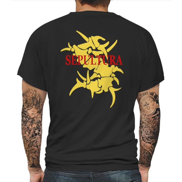 Sepultura Logo Soulfly T-Shirt Mens Back Print T-shirt