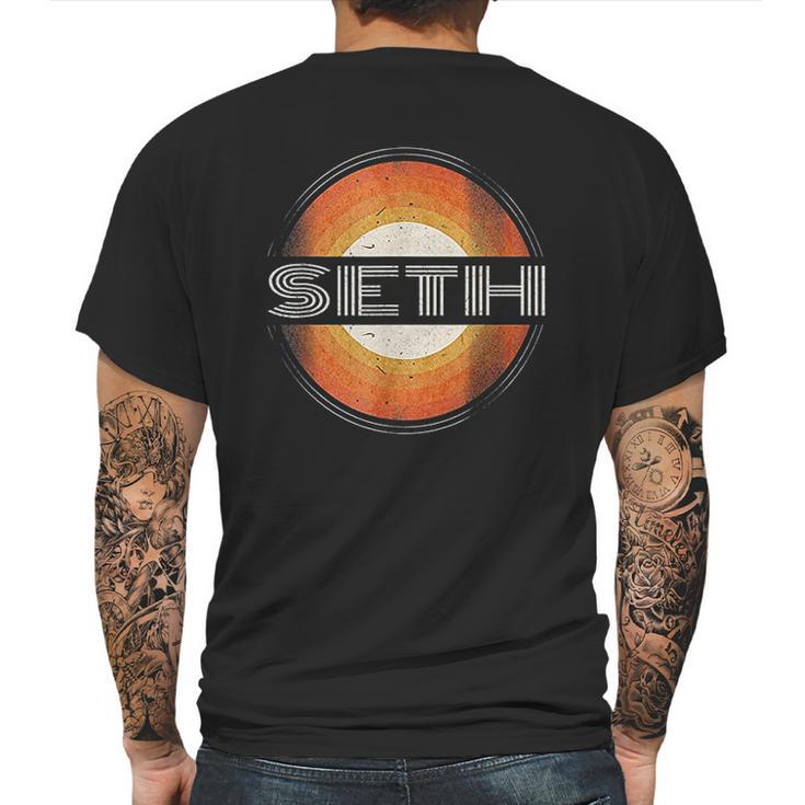 Seth Retro Vintage Sunlight Mens Back Print T-shirt