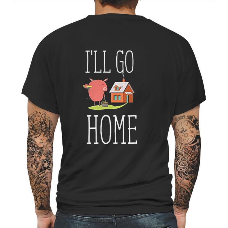 Shane Dawson I Will Go Home Mens Back Print T-shirt