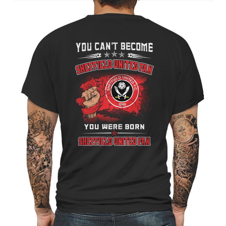 Sheffield United Fc-Kann-Man Mens Back Print T-shirt