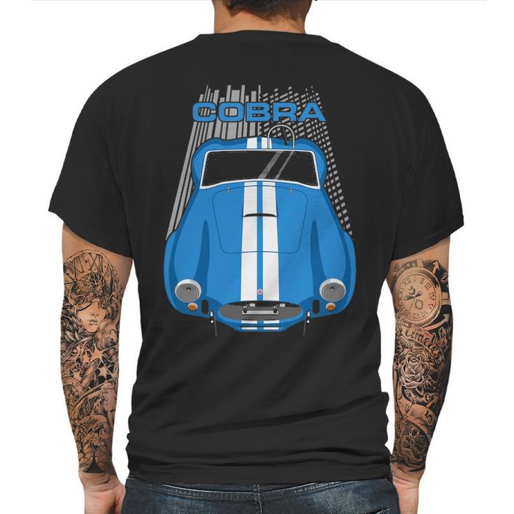 Shelby Ac Cobra 427   Blue Mens Back Print T-shirt