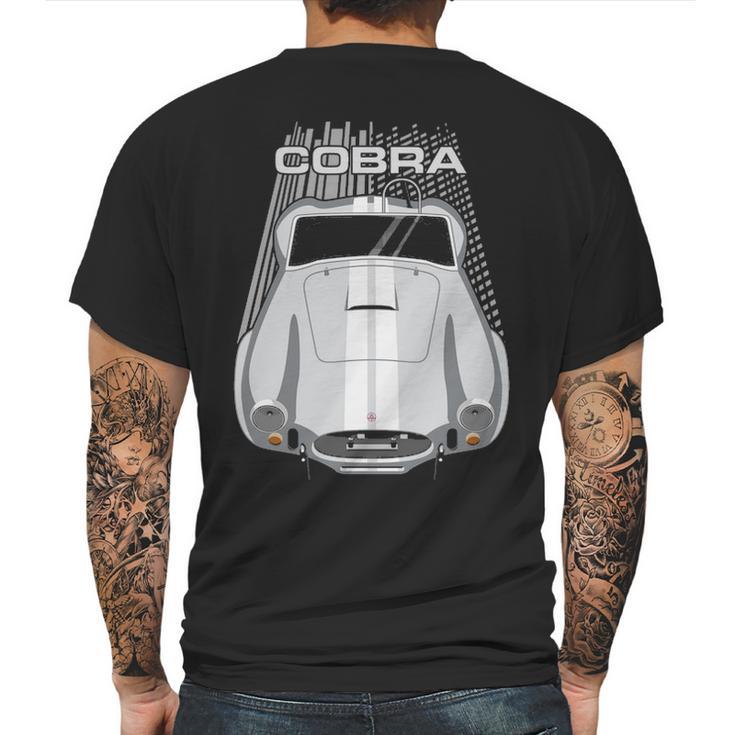 Shelby Ac Cobra 427   Silver Mens Back Print T-shirt