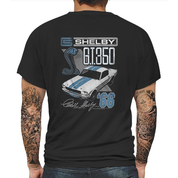 Shelby Cobra 1966 Gt350 American Sports Race Car Mens Back Print T-shirt